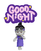 Good Night Sticker Zhotcita Dreams Sticker