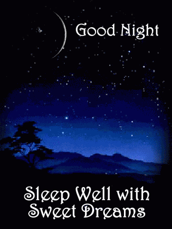 Good Night Sweet Dreams GIF