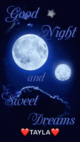 Good Night Sweet Dreams GIF