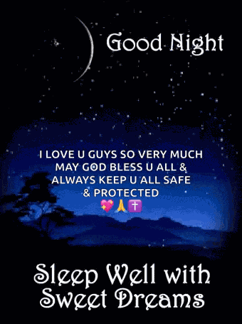 Good Night Sweet Dreams GIF
