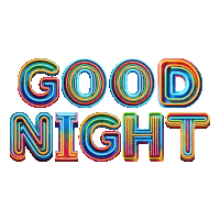 Good Night Sticker