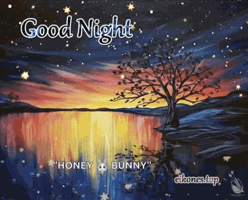 Good Night Tree GIF