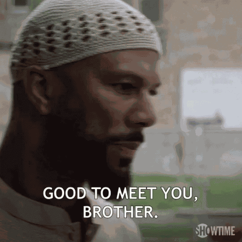 Good To Meet You Brother GIF