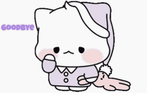 Goodbye Cat GIF