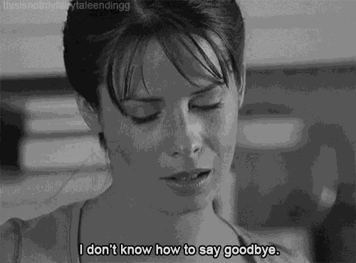 Goodbye Sad GIF
