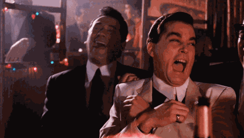 Goodfellas Laughing GIF