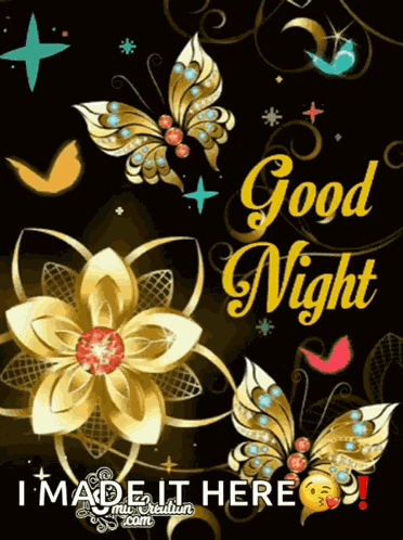 Goodnight Butterfly GIF