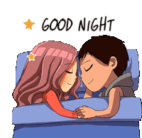 Goodnight Couple Sticker