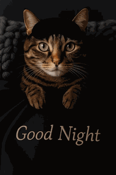 Goodnight Lucky Cat Goodnight Cat Lucky GIF