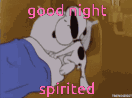 Goodnight Spirited GIF