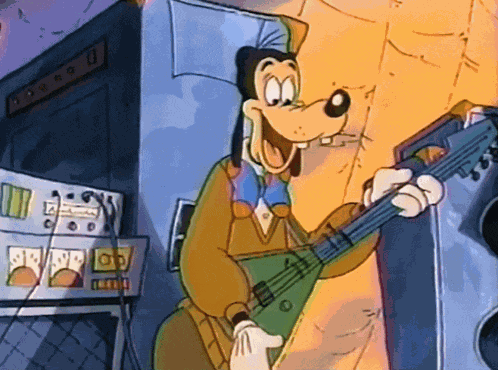 Goofy Guitar GIF