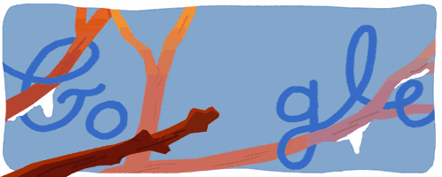 Google Google Celebrating Cherry Blossom Season GIF