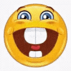 Gookie Yellow Emoji Smile Big Smile GIF