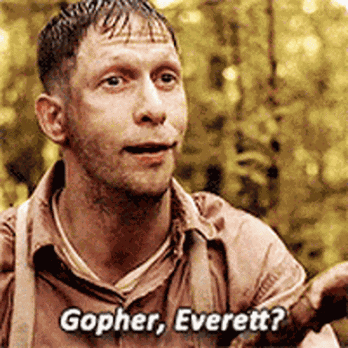 Gopher Everette Delmar O Donnell GIF