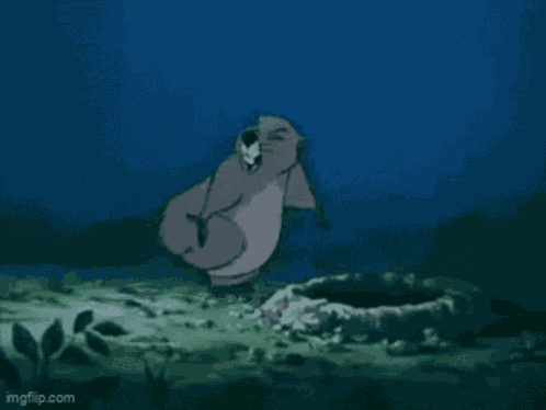 Gopher Falling GIF