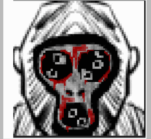 Gorilla Tag Horror Face Clouds Gorilla Horror Meme