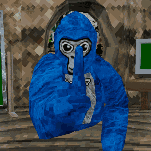 Gorilla Tag Nope Animation GIF