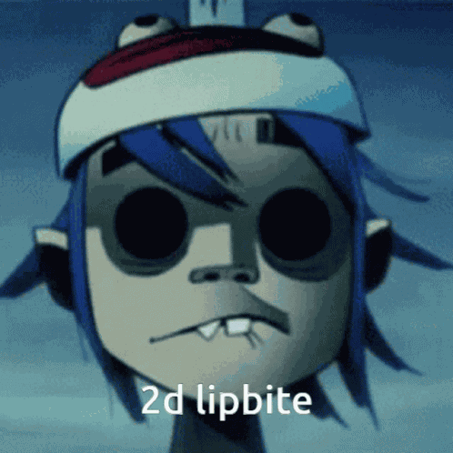 Gorillaz 2d GIF