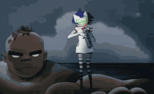 Gorillaz Dance GIF