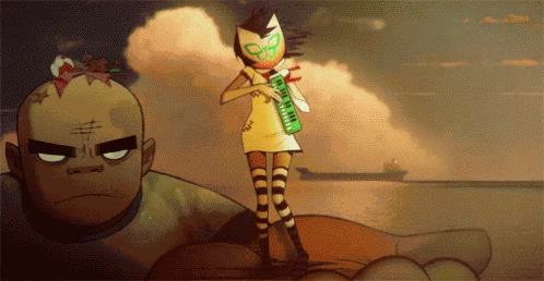 Gorillaz Play GIF