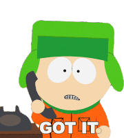 Got It Kyle Broflovski Sticker