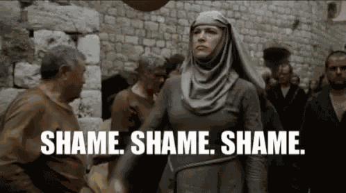 Got Shame GIF