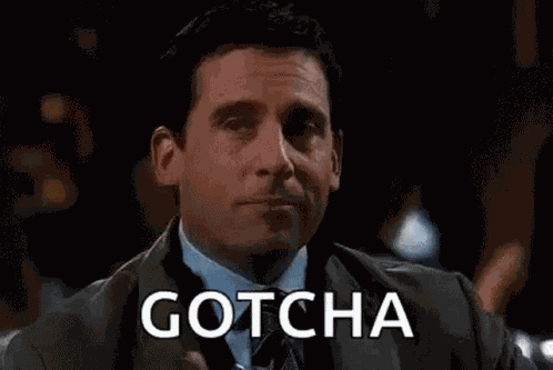 Gotcha GIF