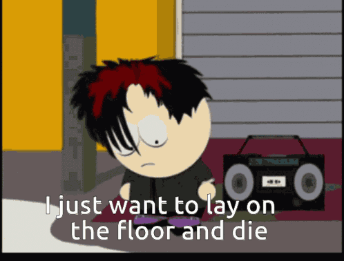Goth South Park GIF