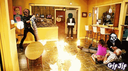 Gothic Degens Fire GIF