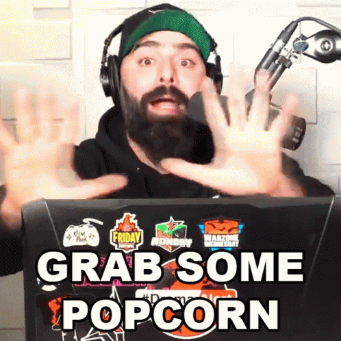 Grab Some Popcorn Daniel Keem GIF