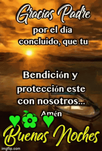 Gracias Padre Buenas Noches GIF