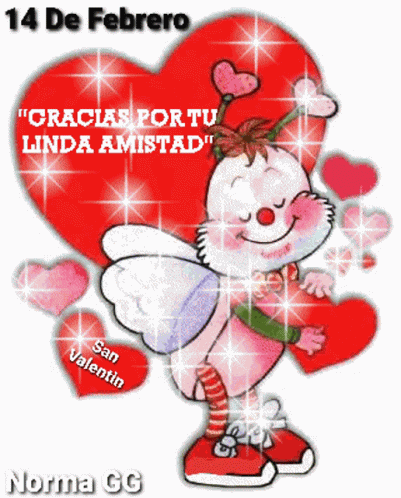 Gracias Por Tu Amistad Hearts GIF