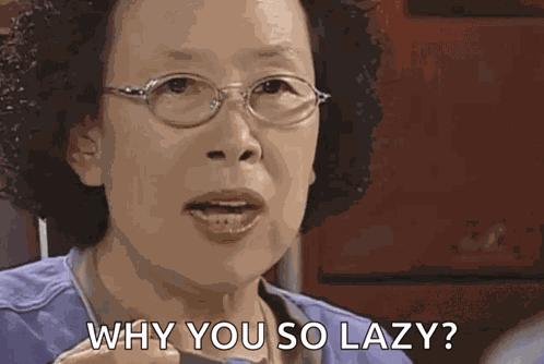 Grandma Angry GIF