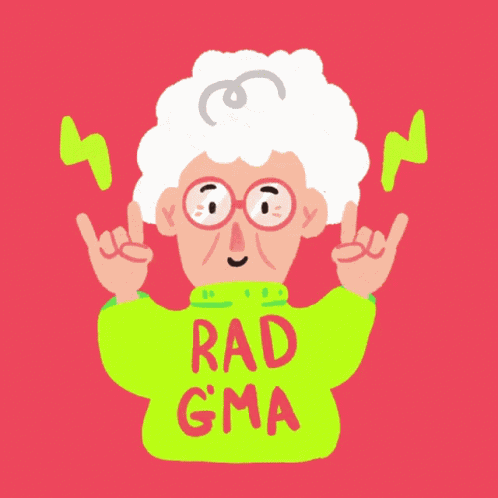 Grandma Cool GIF