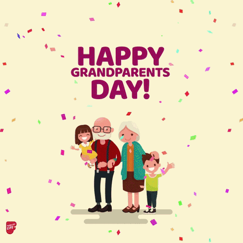 Grandparents Day Happy Grandparents Day GIF