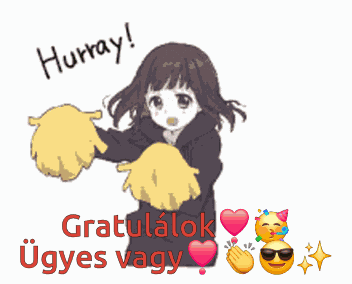 Gratulálok ügyes GIF