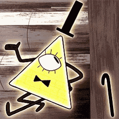 Gravity Falls Bill Cipher GIF