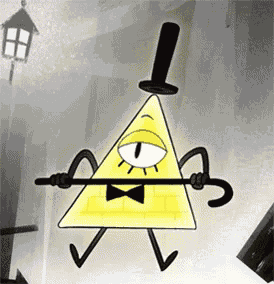 Gravity Falls Bill Cipher GIF