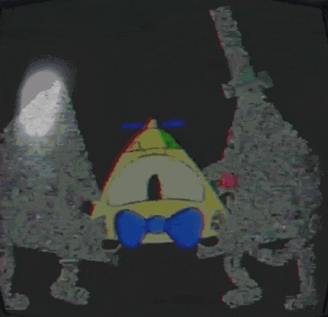 Gravity Falls Bill Cipher GIF