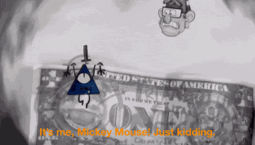 Gravity Falls Bill Cipher GIF