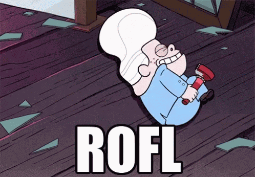 Gravityfalls Rofl GIF