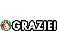 Grazie Thanks Sticker