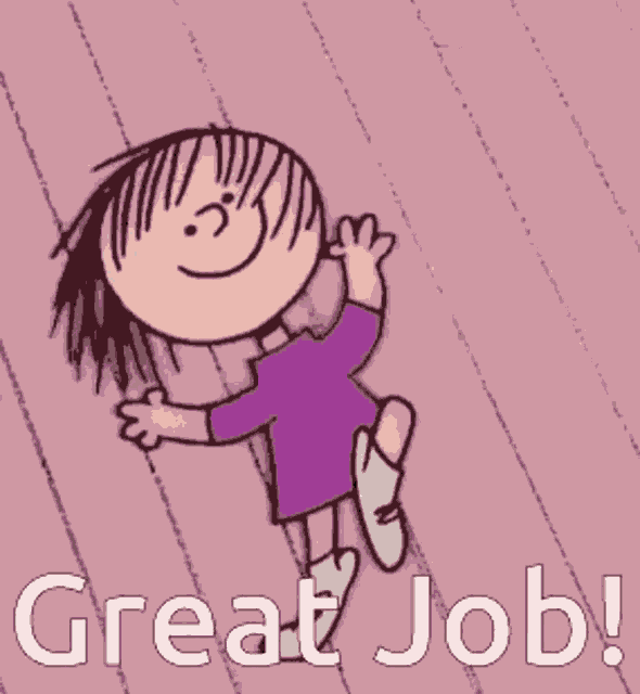 Great Job Charlie Brown GIF