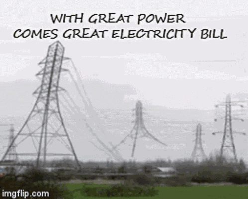 Great Power Great Electricity Bill GIF