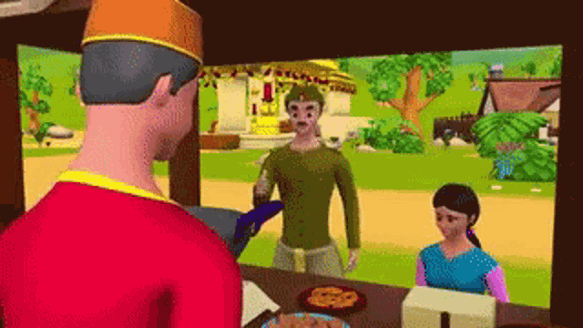 Greedy Jilabi Seller Tamil Fairy Tales GIF