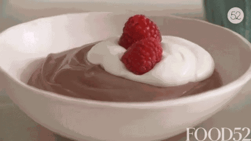 Greek Yogurt Raspberry GIF