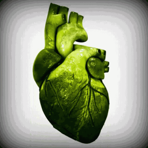 Green Heart Heart Beat GIF