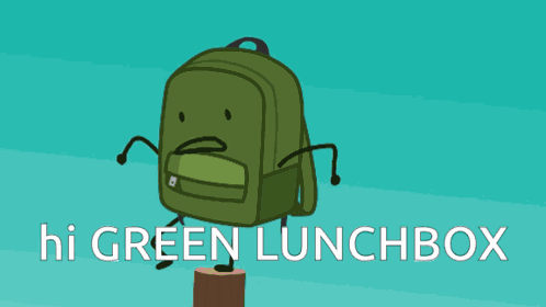 Green Lunchbox Liam Hfjone GIF