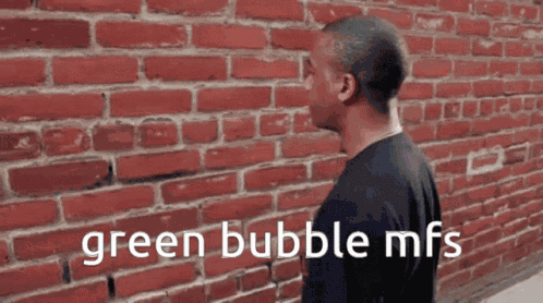 Green Text Green Bubble GIF