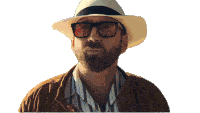 Greeting Nick Cage Sticker